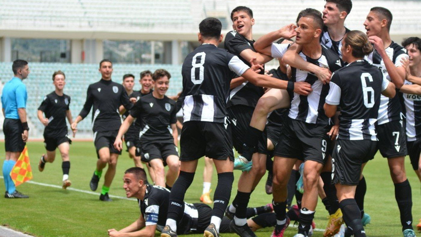 ΠΑΟΚ: Ισόπαλη με τον Ολυμπιακό η Κ15