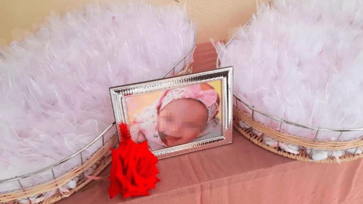 Συγκλονιστικές στιγμές στην κηδεία του βρέφους στην Άρτα