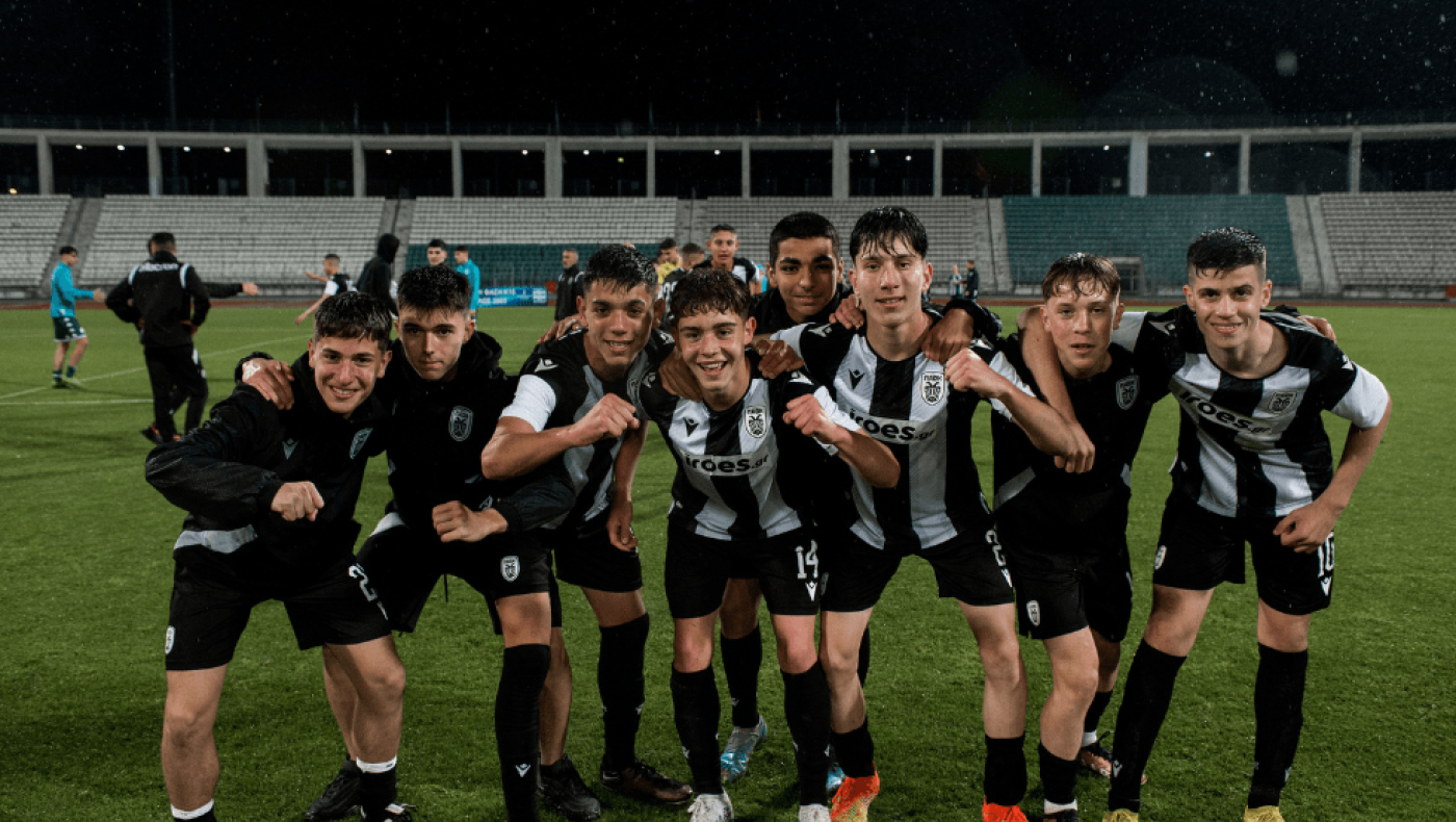 Κ15 ΠΑΟΚ: Πρωτάθλημα στο Πανθεσσαλικό με αντίπαλο τον Ολυμπιακό