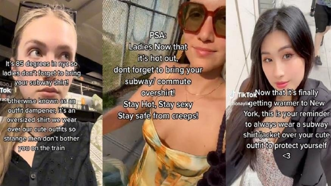 Έξυπνο αλλά και θλιβερό: Γυναίκες εφηύραν την «μπλούζα του μετρό» για να προστατεύονται από τα «περίεργα» βλέμματα αντρών