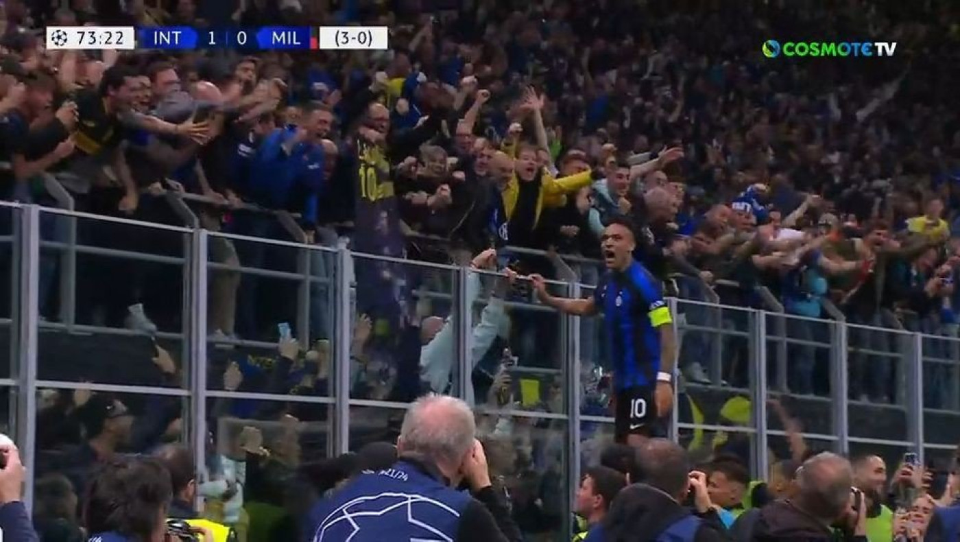 Το 1-0 της Ίντερ κόντρα στη Μίλαν
