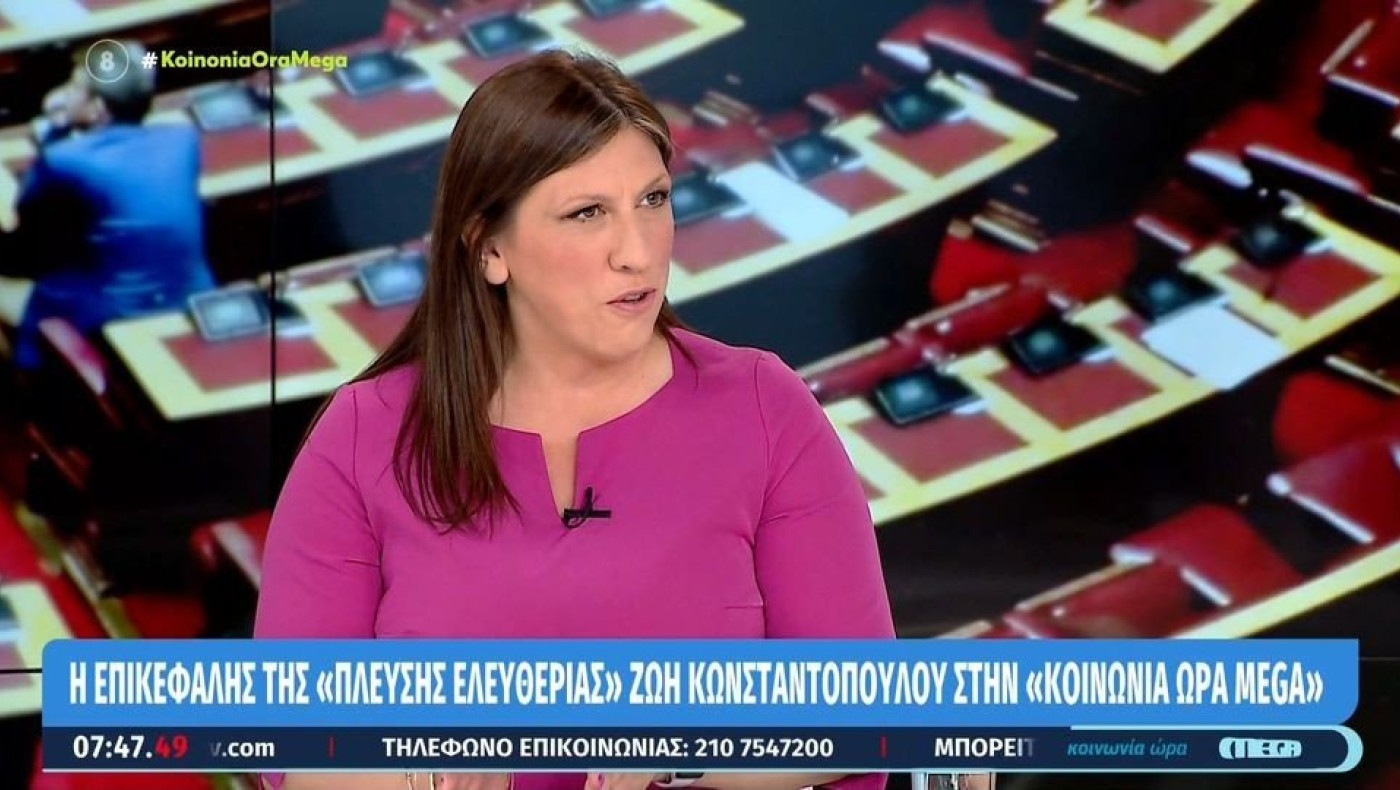 Ζωή Κωνσταντοπούλου: «Ο Πινόκιο μπροστά στον Τσίπρα είναι υπόδειγμα φιλαλήθειας»