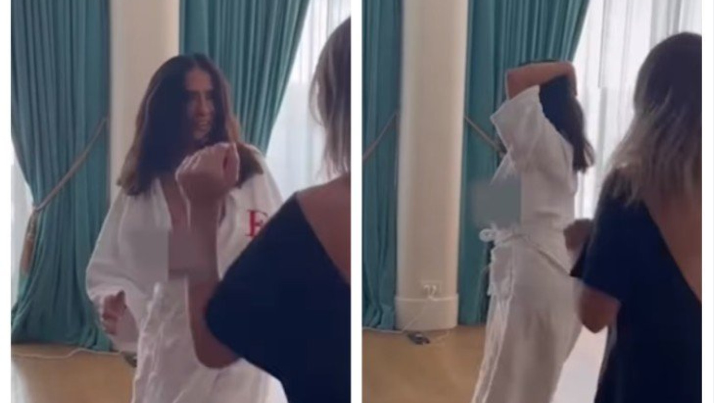 Η Σάλμα Χάγιεκ, ο τρελός χορός και το αποκαλυπτικό ατύχημα