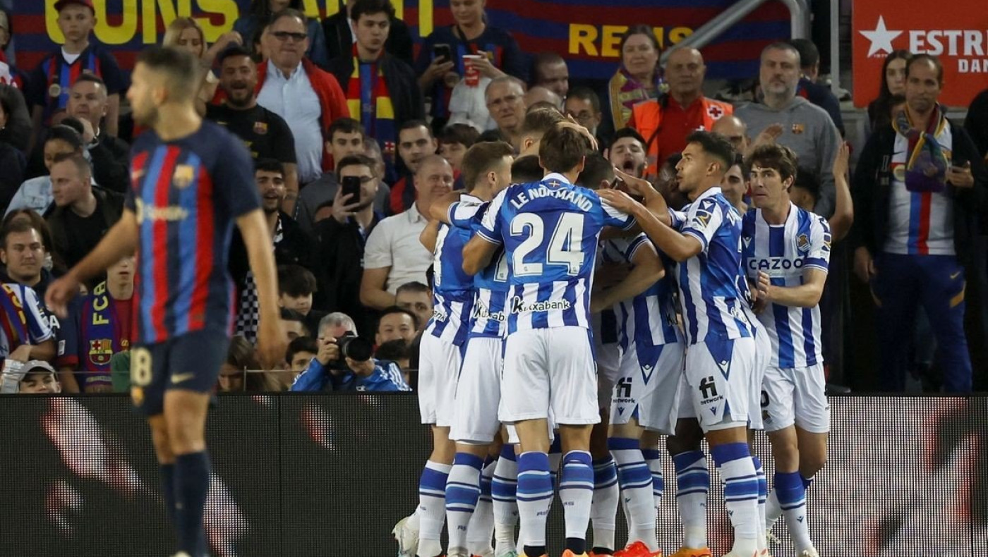 Η Σοσιεδάδ χάλασε τη φιέστα της Μπαρτσελόνα