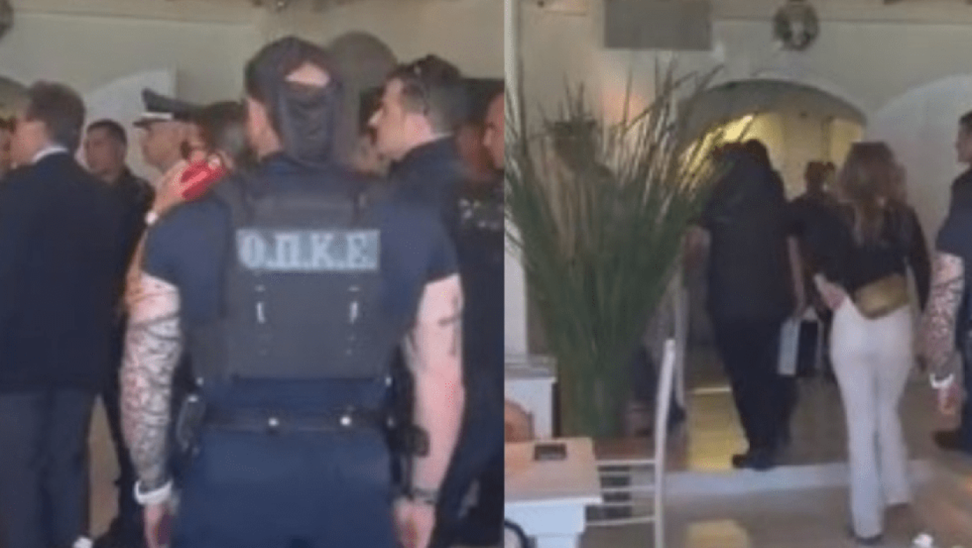 Μύκονος: Η στιγμή της εισβολής της αστυνομίας στο Nammos