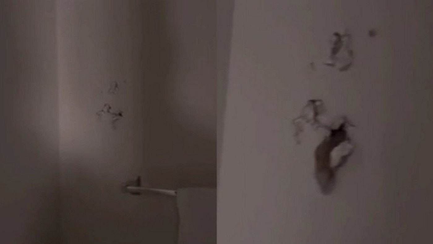 Ιδιοκτήτες σπιτιού στις ΗΠΑ σοκαρίστηκαν όταν είδαν ένα δάχτυλο να «βγαίνει» από τον τοίχο