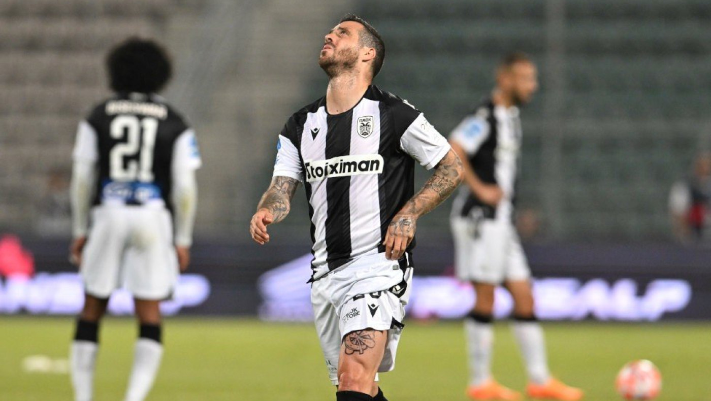 Η απογοήτευση των παικτών του ΠΑΟΚ