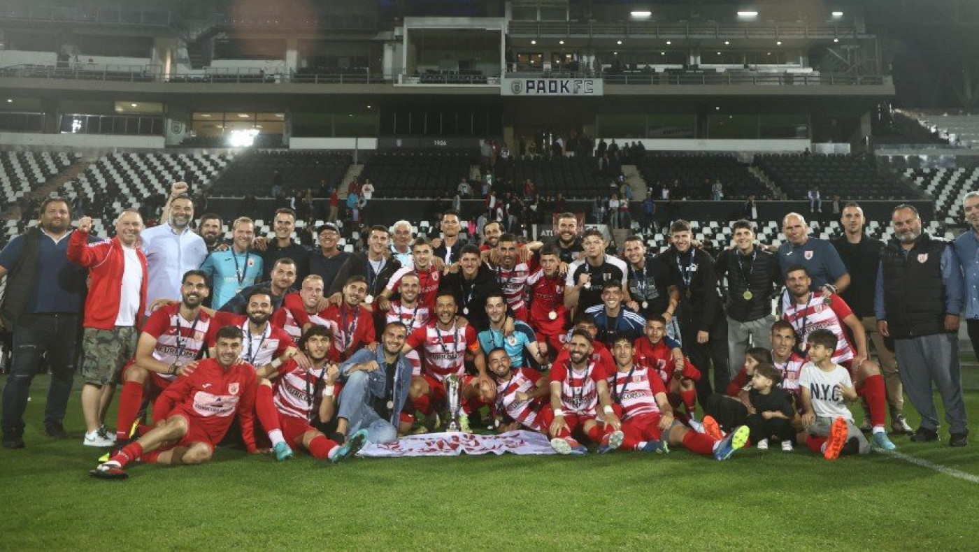 Καθάριος: «Αυτό μας χάρισε το Κύπελλο, φουλ για την άνοδο στη SL2»﻿