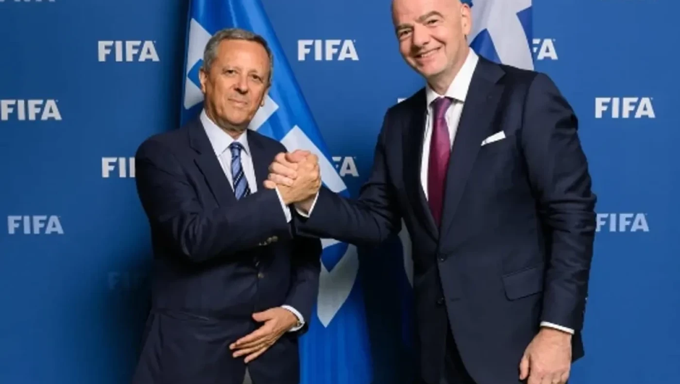 Ιφαντίνο σε Μπαλτάκο: «Ευχαριστώ για την συμβολή σας στην ανάπτυξη του Ελληνικού ποδοσφαίρου»