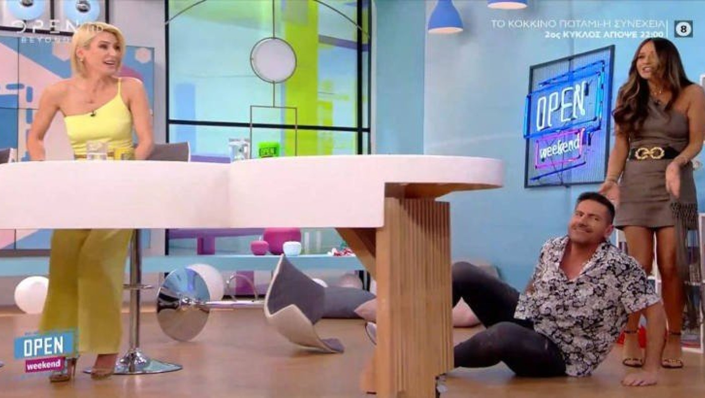 Eπική τούμπα στον «αέρα» του Open: Η Ελένη Τσολάκη έριξε κάτω συνεργάτη της!