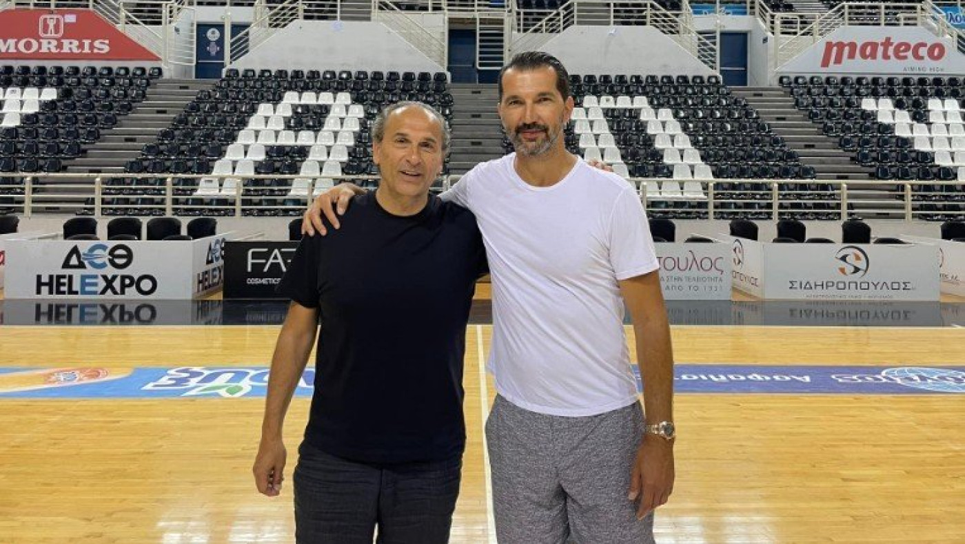 ΠΑΟΚ: Πρέλεβιτς και Στογιάκοβιτς μαζί στο PAOK Sports Arena για τον αγώνα με το Περιστέρι