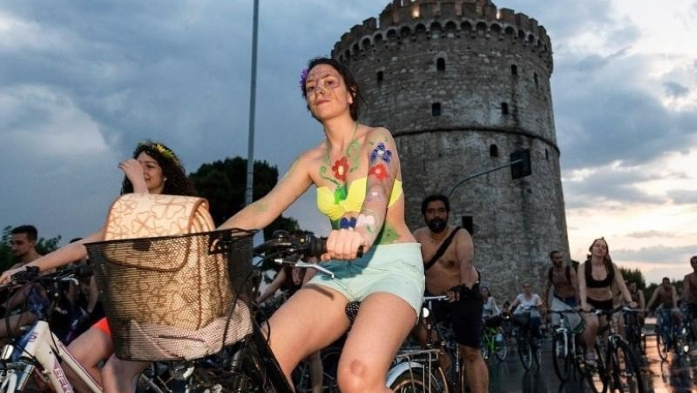 Θεσσαλονίκη: Η Διεθνής Γυμνή Ποδηλατοδρομία επιστρέφει στις 23 Ιουνίου