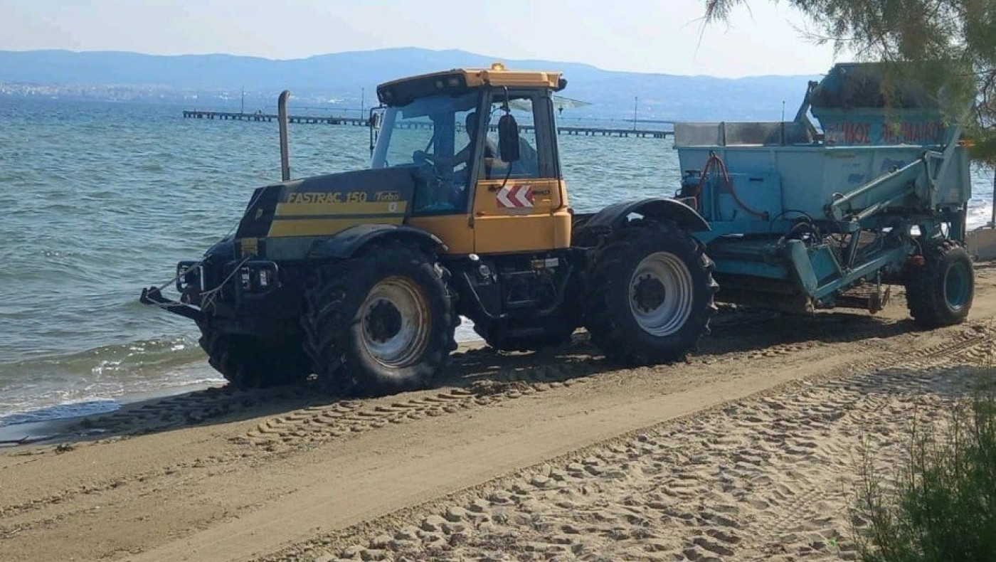 Φερτά υλικά στις ακτές του Δ. Θερμαϊκού - Τσαμασλής: «Θα συλλέξουμε πάνω από 100 τόνους»