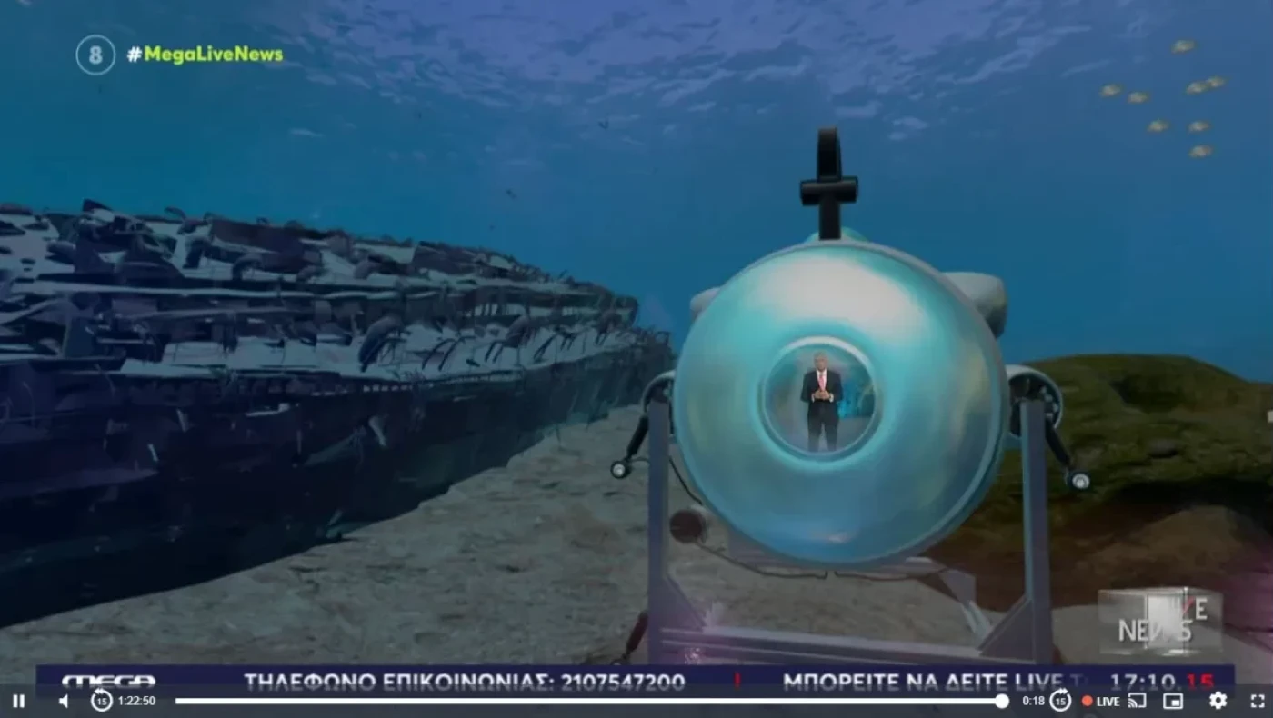 Νίκος Ευαγγελάτος: Μπήκε στο υποβρύχιο «Titan» και... βούτηξε στο ναυάγιο του Τιτανικού!