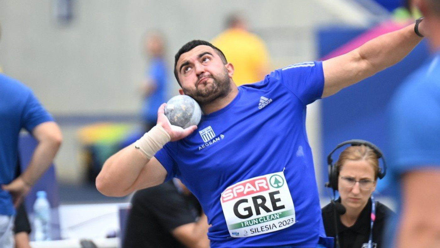 Πανελλήνιο Βόλου: Ο Μουζενίδης ξεχώρισε στη σφαιροβολία, ο Μαντζουράνης ατομικό ρεκόρ στη σφυροβολία