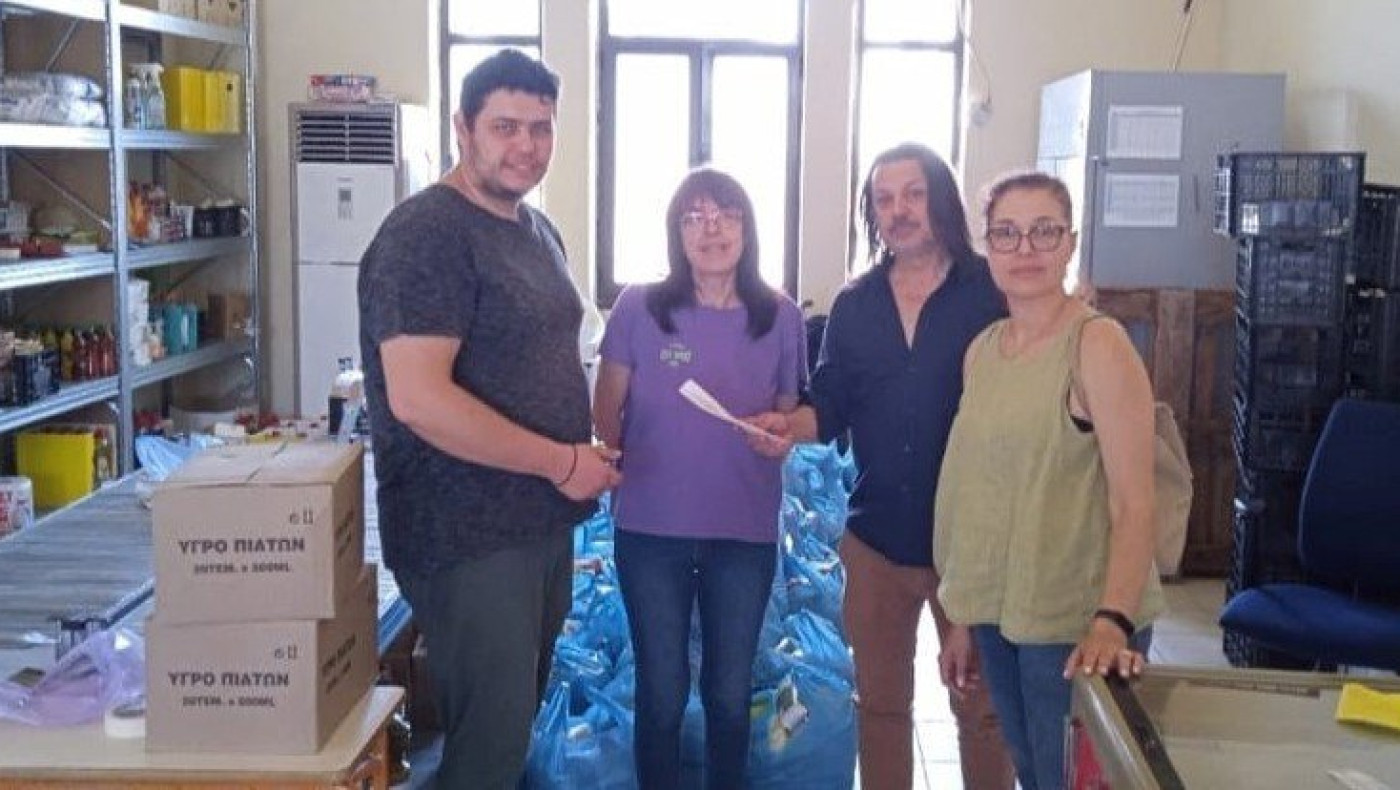 Αστέρας Αμπελοκήπων: Παράδοση των επιταγών προσφοράς αλληλεγγύης