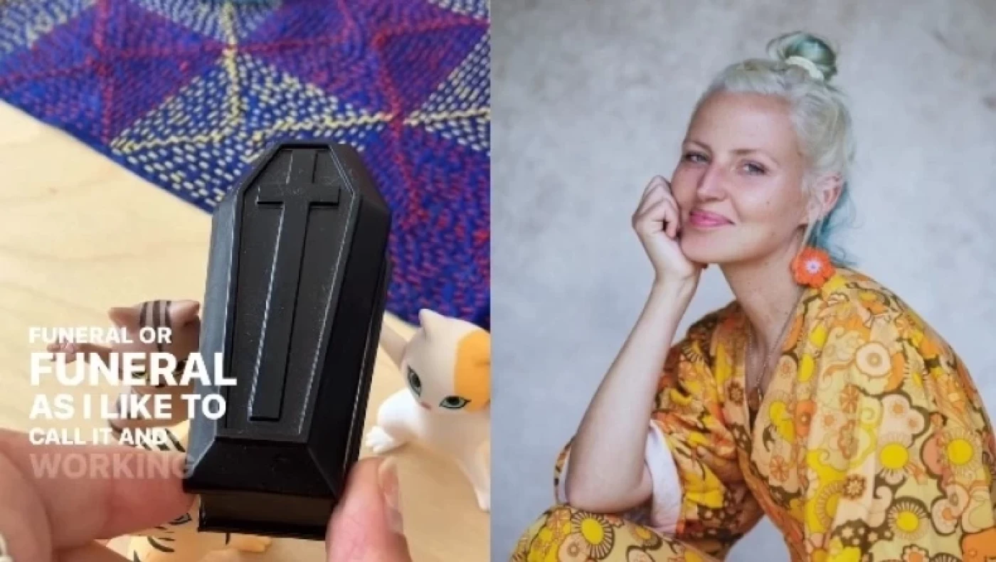 Διοργάνωσε τη κηδεία της σαν να είναι πάρτι! Έστειλε και προσκλήσεις σε σχήμα φέρετρο