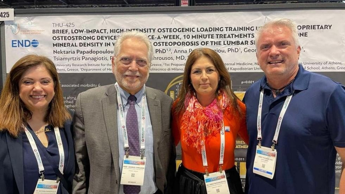 «Το σύστημα της OsteoStrong®  στο Παγκόσμιο συνέδριο Ενδοκρινολογίας στο Σικάγο»