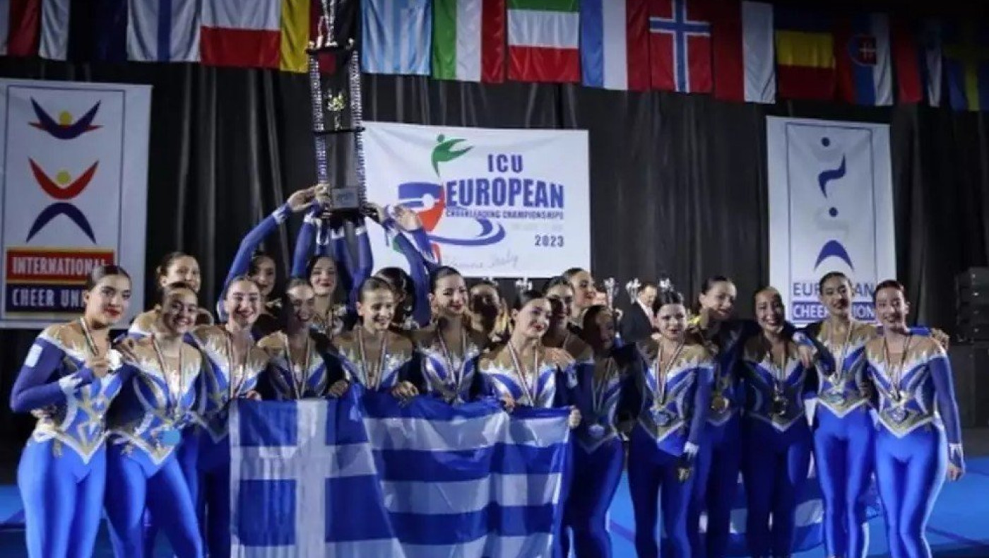 «Σάρωσε» η Ελλάδα στο Ευρωπαϊκό Πρωτάθλημα Τσιρλίντινγκ – Χρυσό μετάλλιο για την κόρη του Νίκου Γκάλη