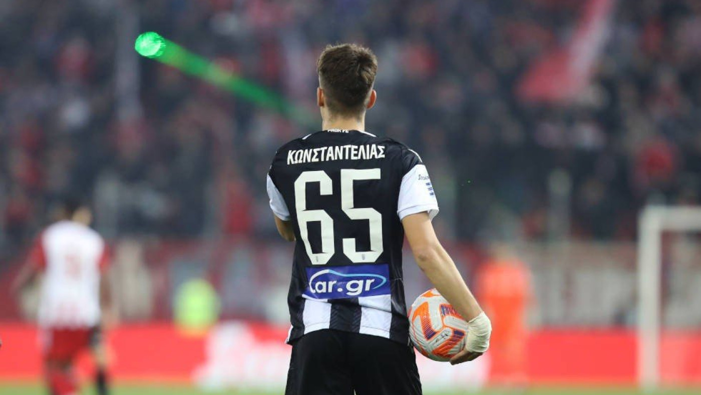 Ο Κωνσταντέλιας πήρε τη φανέλα με το Νο 65