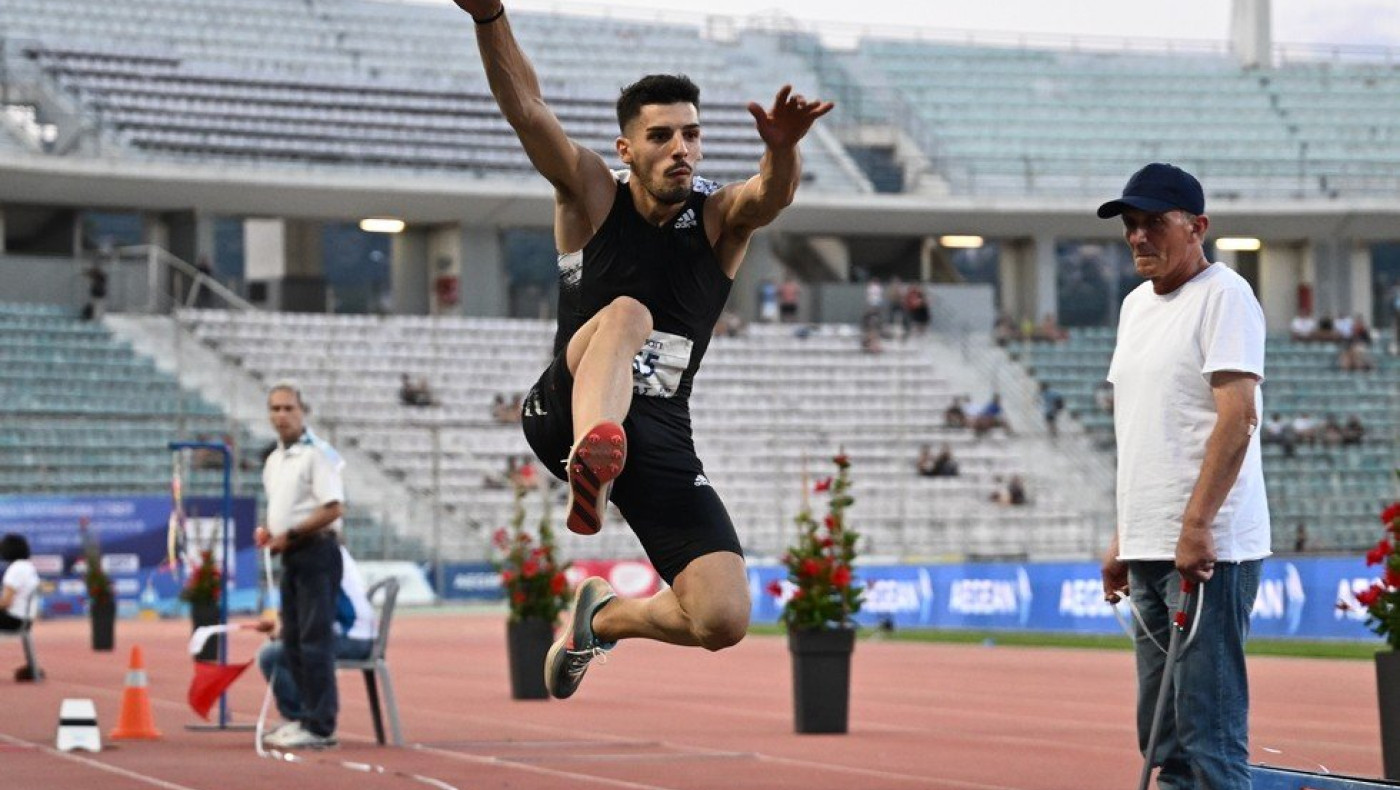 Πανελλήνιο Βόλου: Τρομερός Πανταζής με ατομικό ρεκόρ και χρυσό στο τριπλούν – Πρωτιά για Μουζενίδη στη σφαιροβολία