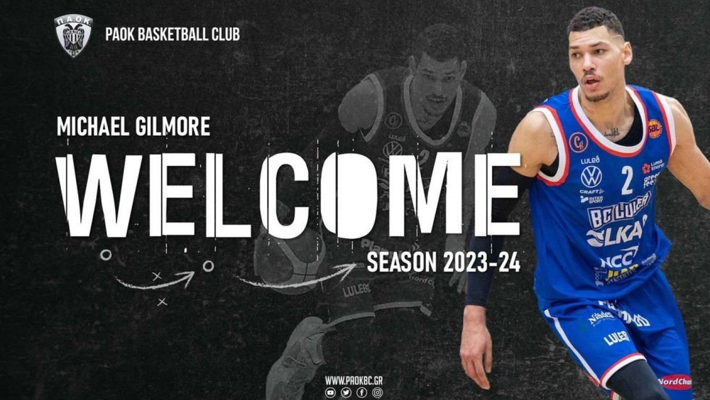 Ο Μάικλ Γκίλμορ πρώτος ξένος του ΠΑΟΚ για τη νέα σεζόν