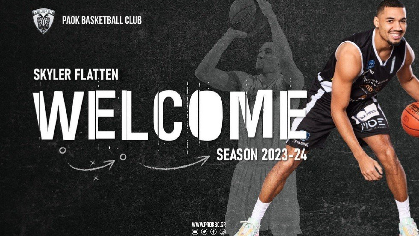 Επίσημο: Ο ΠΑΟΚ ανακοίνωσε και τον Σκάιλερ Φλάτεν