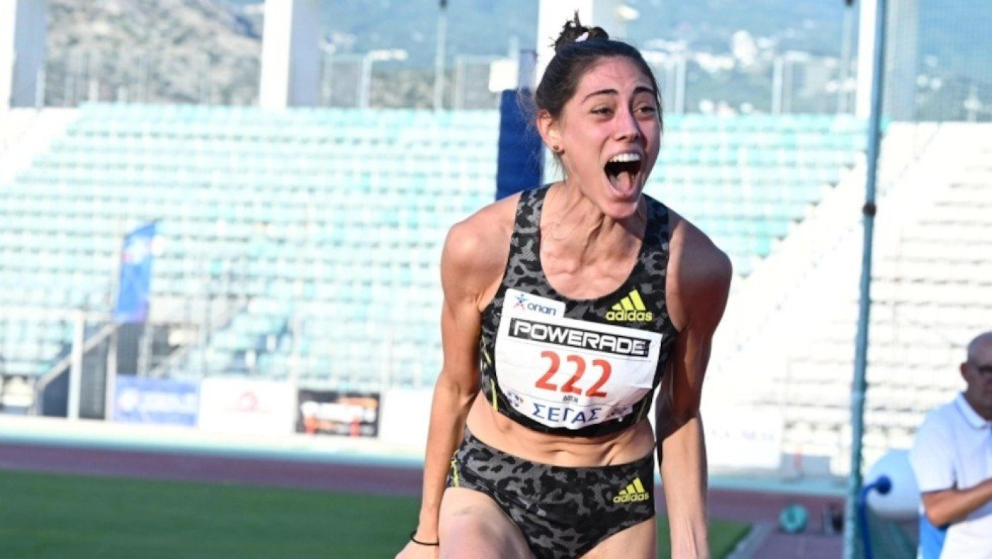 «Ασημένια» η Παναγιώτα Δόση στο ύψος