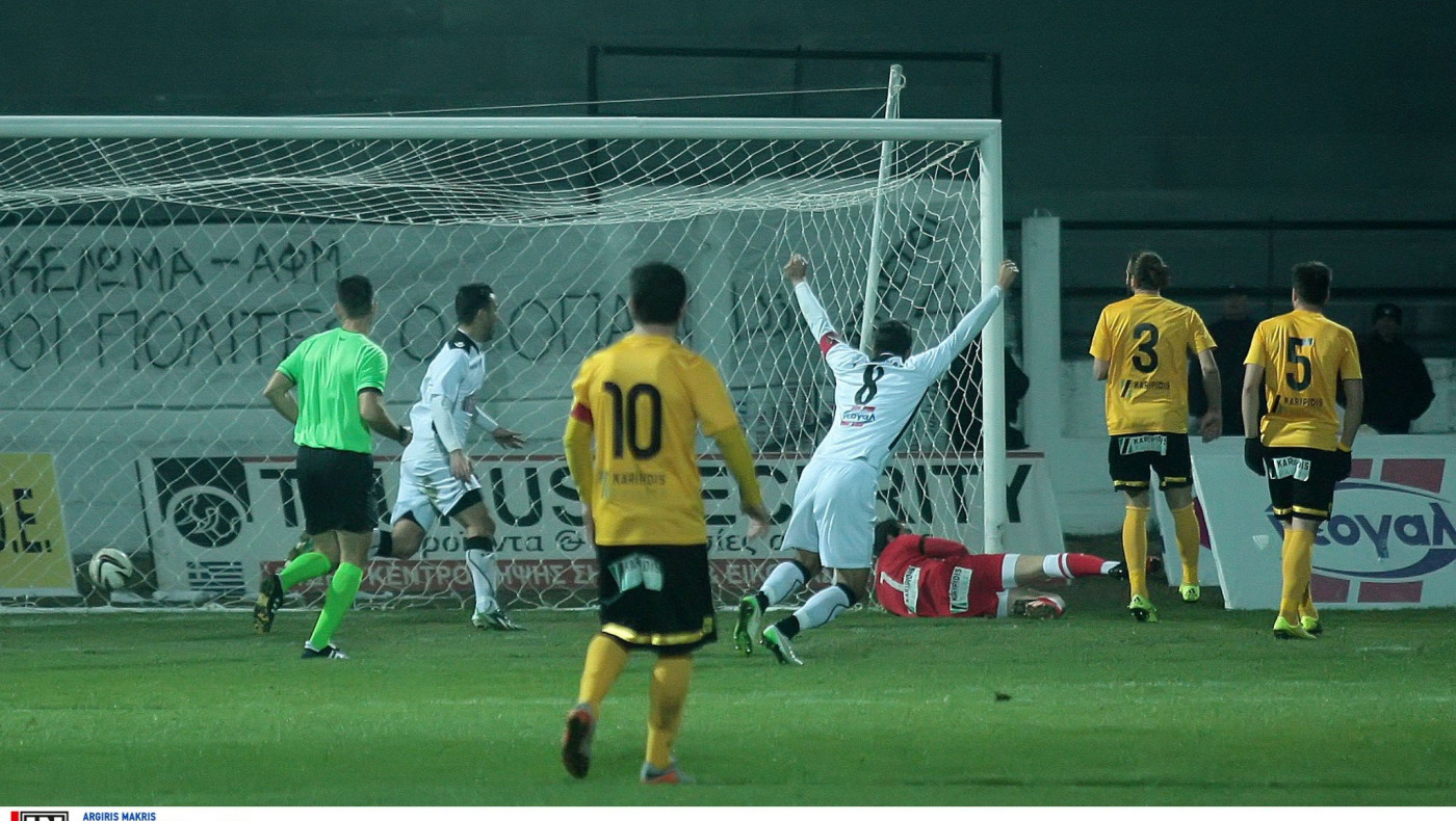 Το γκολ που έκρινε το ματς στη Δράμα (vid)