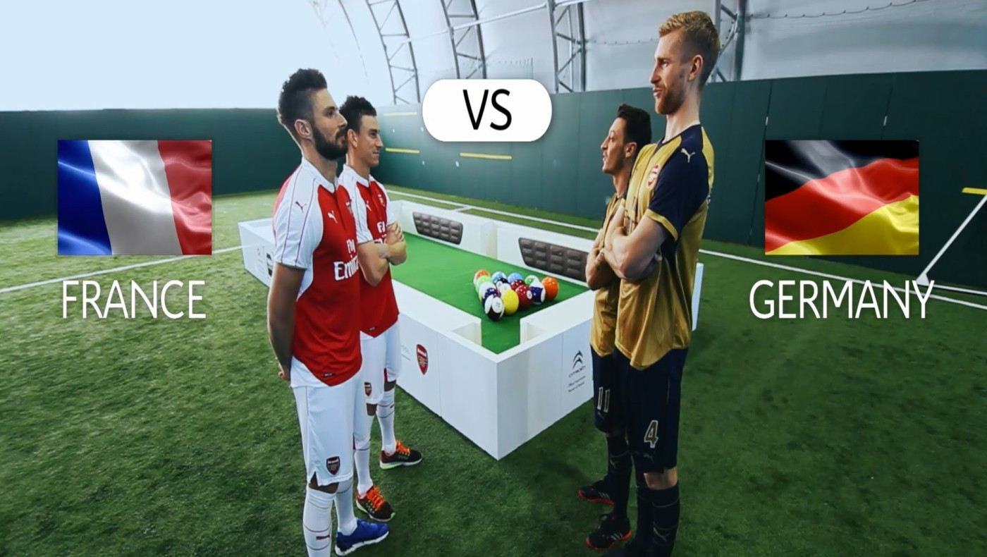 Το γύρισαν στο... ποδο-μπιλιάρδο στην Άρσεναλ! (vid)