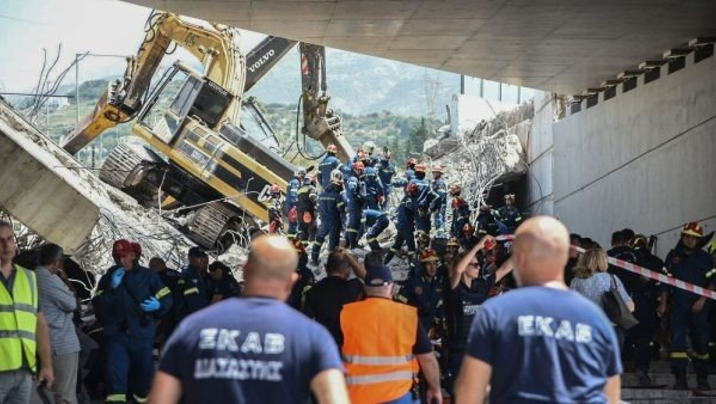 Κατάρρευση γέφυρας στην Πάτρα: «Θεωρούσαμε ότι είχε πέσει ένα κομμάτι»