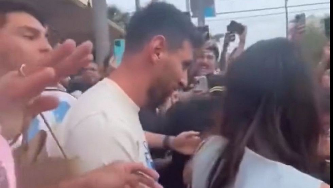 Ο Μέσι βγήκε από κατάστημα στο Μαϊάμι και έγινε πανζουρλισμός