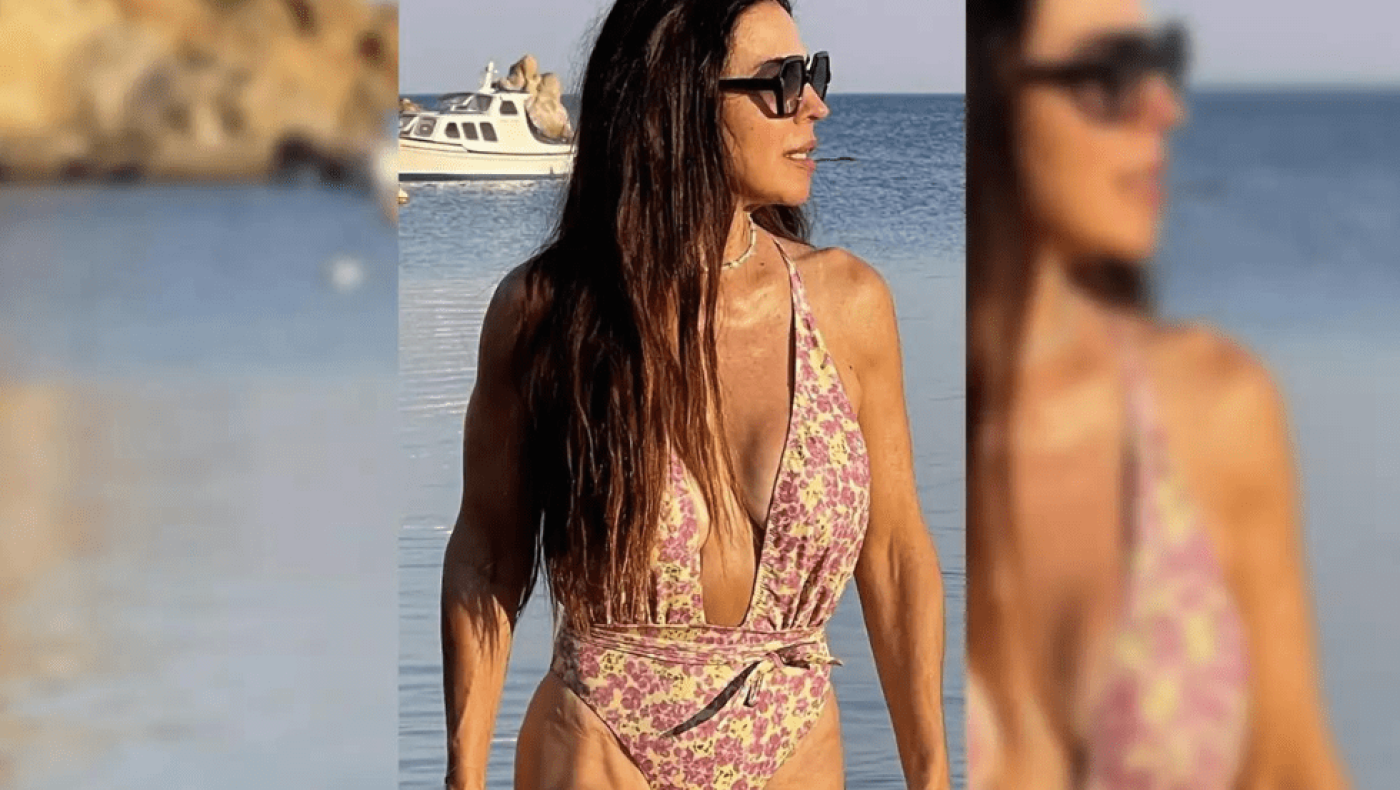 «Ζηλευτή» στα 50 της η Ναταλία Δραγούμη: Ποζάρει με μπικίνι και εντυπωσιάζει