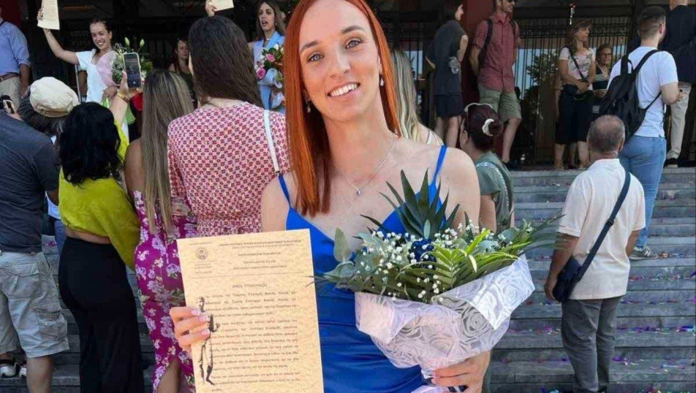 Στράντζαλη: Πρωταθλητρια με τον ΠΑΟΚ και πτυχιούχος φυσικής αγωγής