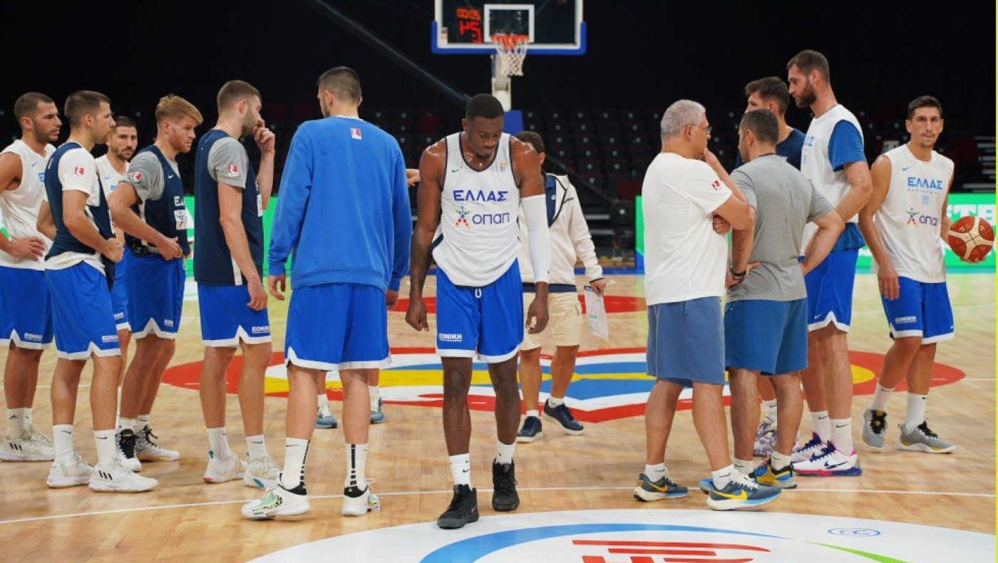 Mundobasket 2023: Η πρώτη της Εθνικής στην Mall of Asia Arena (vids,pics)