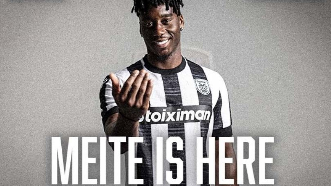 ΠΑΟΚ: Ανακοίνωσε και επίσημα Μεϊτέ - Ποιον αριθμό πήρε