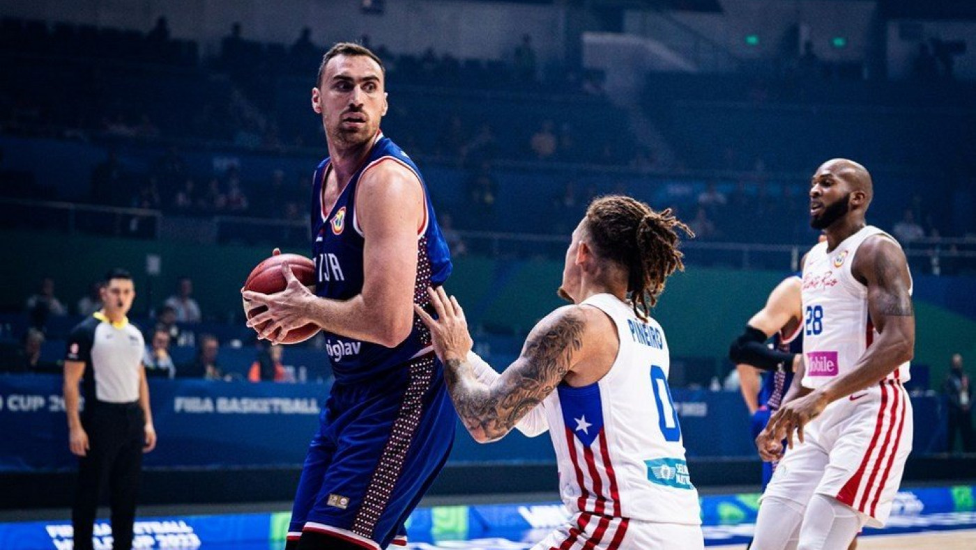 Η Σερβία έκανε τη δουλειά με το Πουέρτο Ρίκο σε ένα ημίχρονο