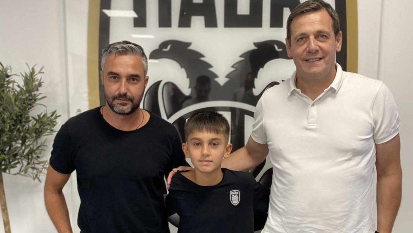 Στην Κ14 του ΠΑΟΚ ο Βέρτκας από τον ΠΑΣ Φλώρινας