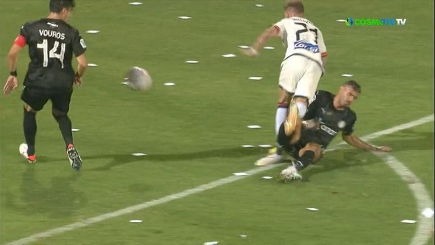 Διαμαρτύρεται για πέναλτι ο ΠΑΟΚ, φάουλ έδωσε ο Διαμαντόπουλος (vid)