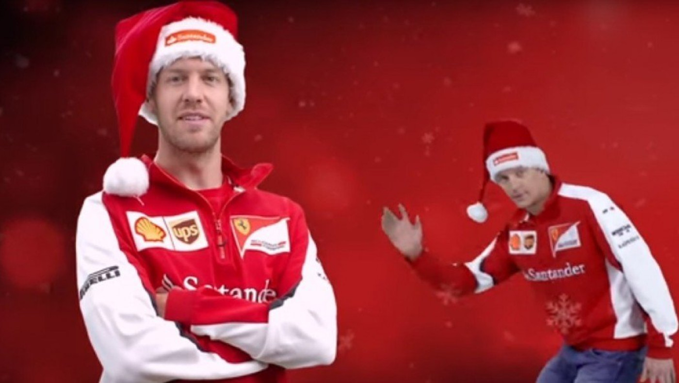 Η Ferrari εύχεται για τα Χριστούγεννα (vid)