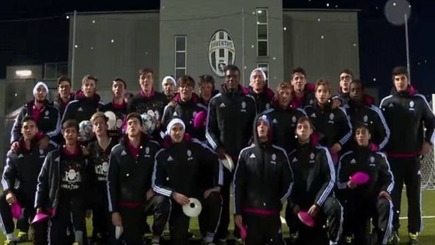 Η Γιουβέντους στέλνει ευχές και στα Ελληνικά! (video)