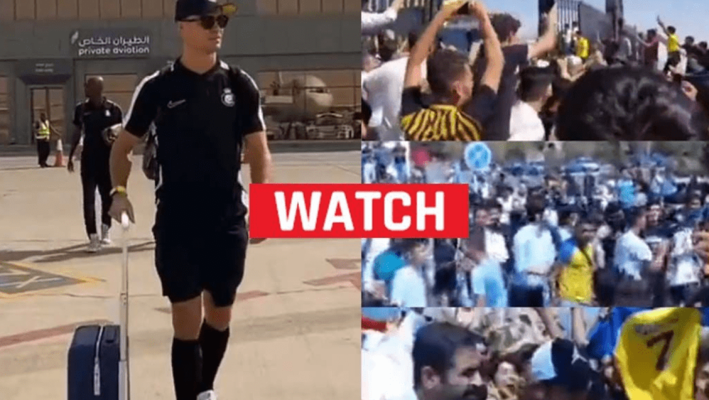 Χαμός στην άφιξη του Κριστιάνο Ρονάλντο στην Τεχεράνη