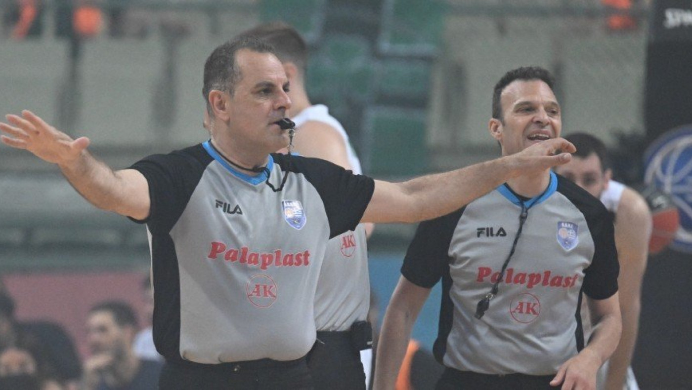 GBL: Αυτοί είναι οι διαιτητές της 5ης αγωνιστικής-Ποιοι σφυρίζουν Άρη και ΠΑΟΚ