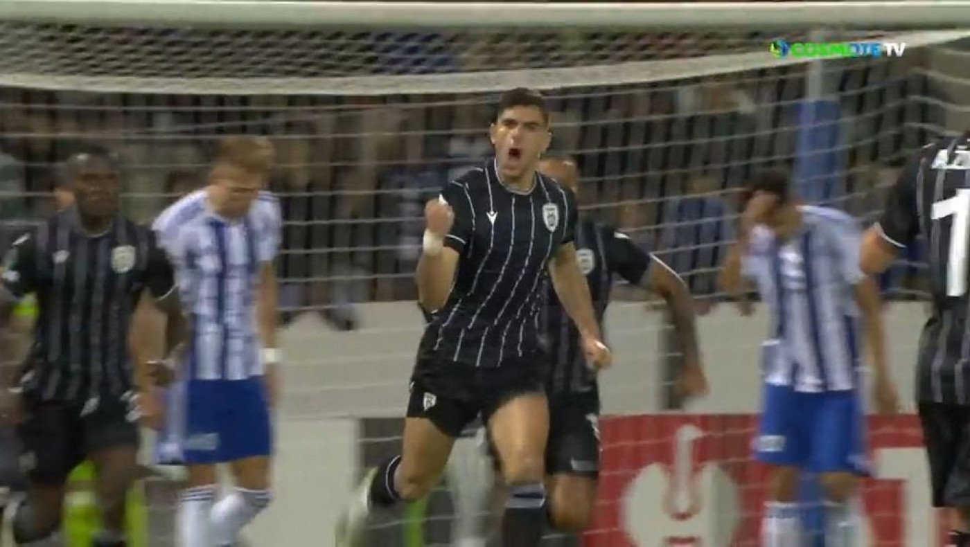 Το 1-1 του ΠΑΟΚ κόντρα στην Ελσίνκι