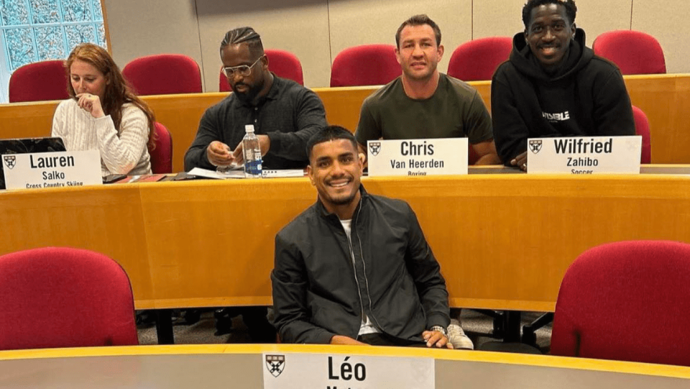 Ο Λέο Μάτος στο φημισμένο πανεπιστήμιο του Χάρβαρντ!