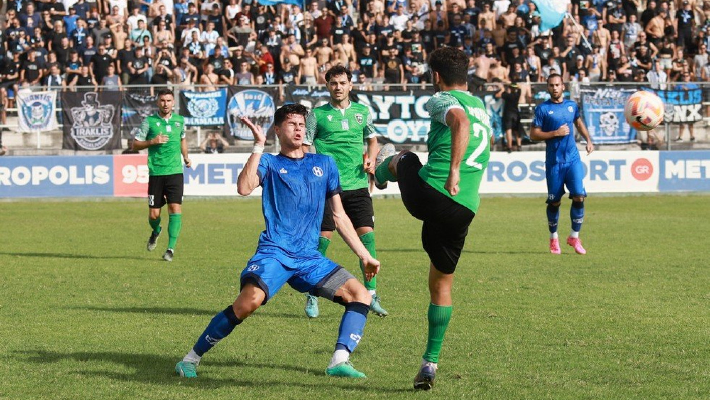 Χωρίς νικητή το ντέρμπι Μακεδονικού-Ηρακλή στην πρεμιέρα της Σούπερ Λιγκ 2