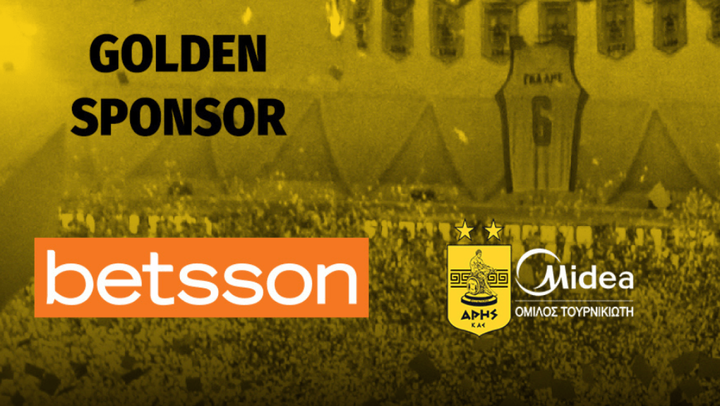 Νέα εμπορική συμφωνία για τον Άρη με τη Betsson!