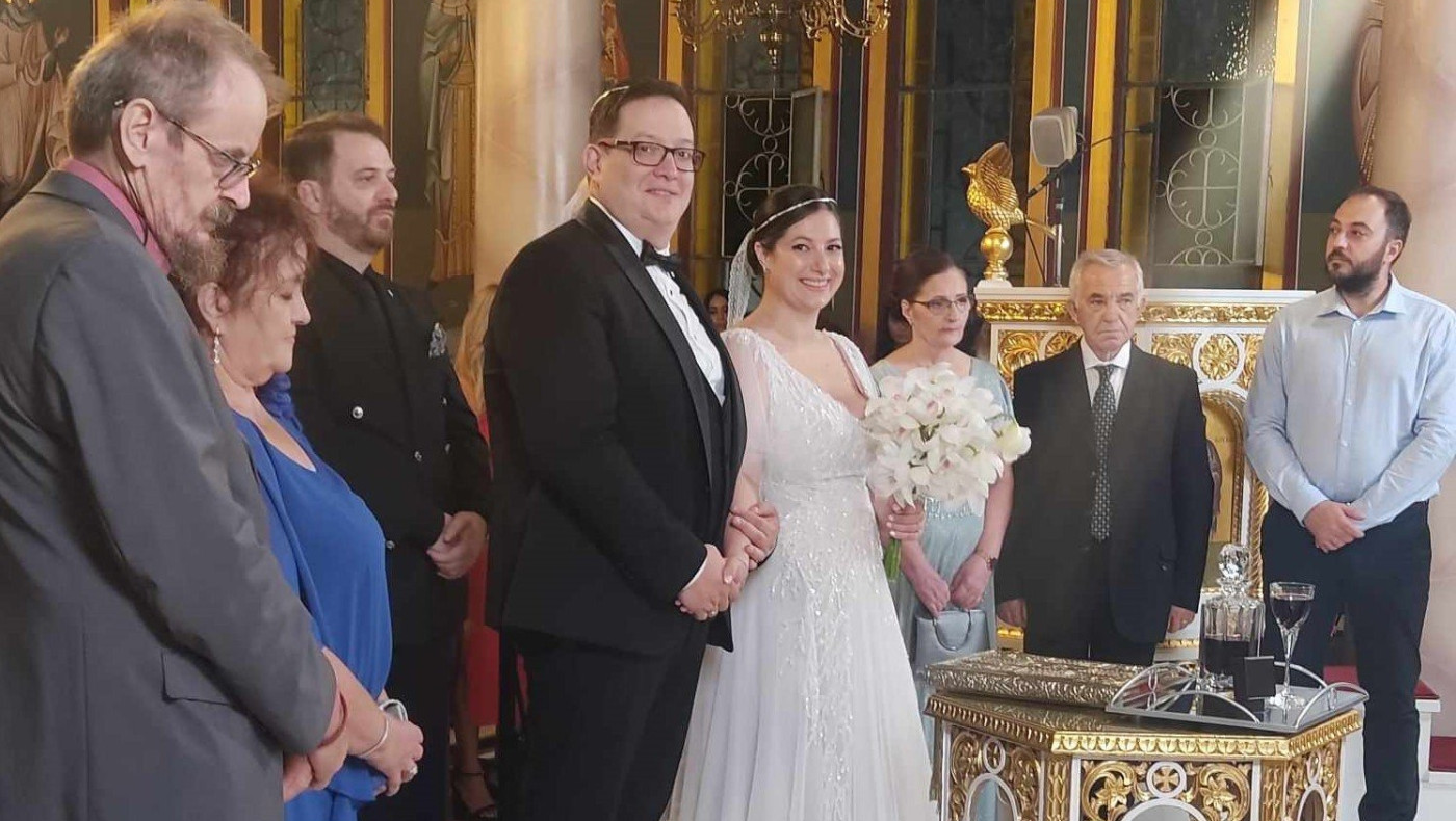 Μιχάλη και Βούλα, ευχές για μια κοινή ζωή γεμάτη χαμόγελα