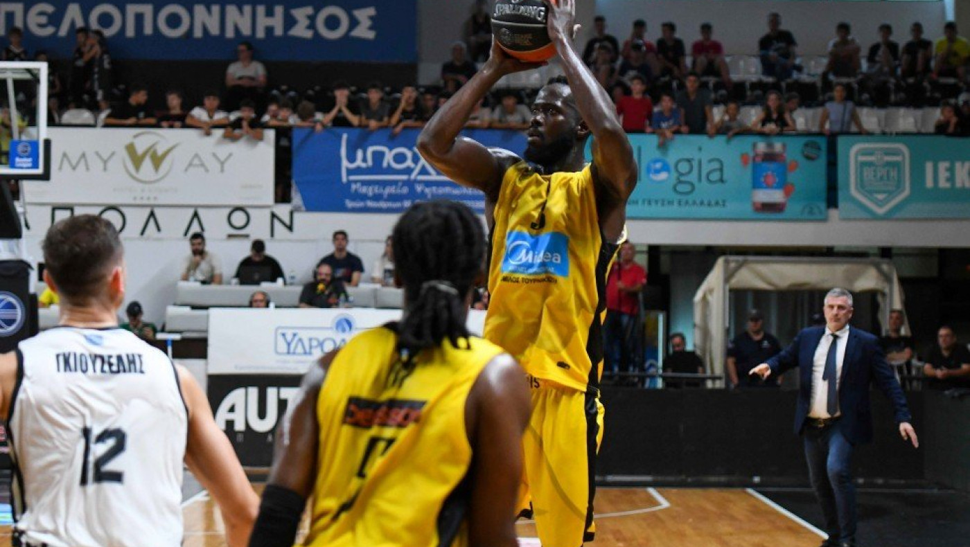 Έφυγε με το διπλό από την Πάτρα ο Άρης, 77-70 τον Απόλλωνα