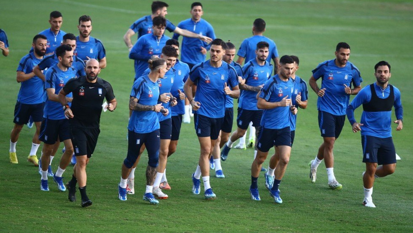 Χωρίς προβλήματα η τελευταία προπόνηση της Εθνικής ενόψει Ολλανδίας